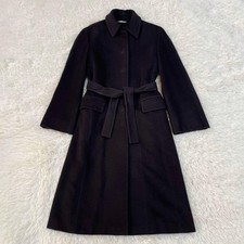 Max Mara Long Charcoal Collar