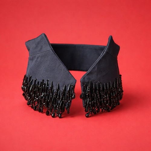 Max mara black collar - max, $425